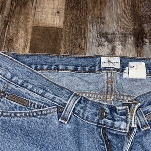 Calvin Klein Blue Boot Cut Jeans